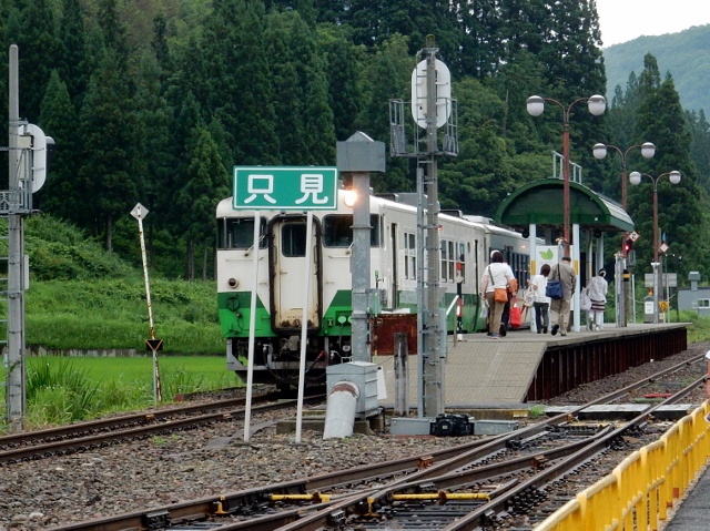 2015/7/18　只見線に乗って　からむし織の里フェアに行こう